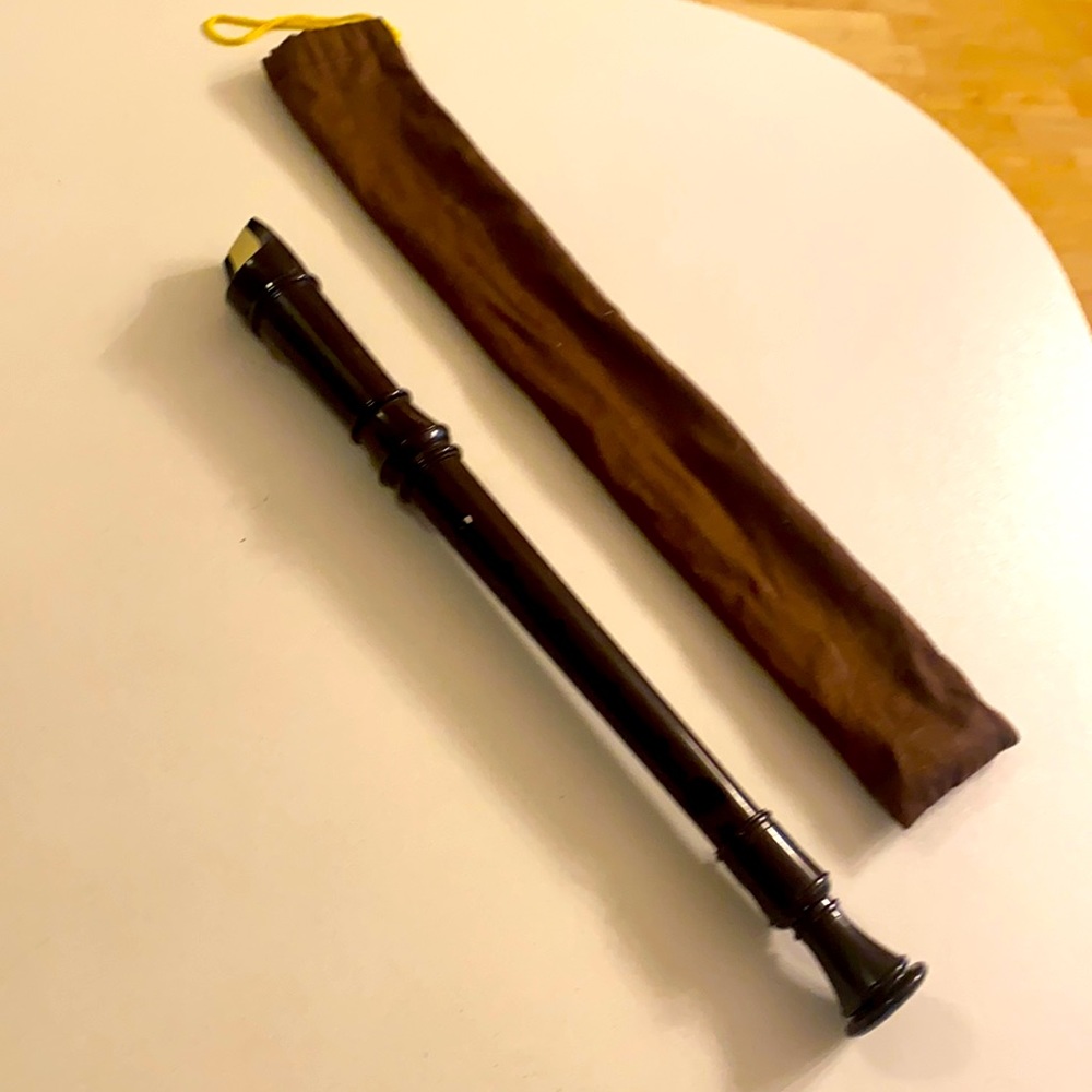 Suzuki plastic vintage brown flute